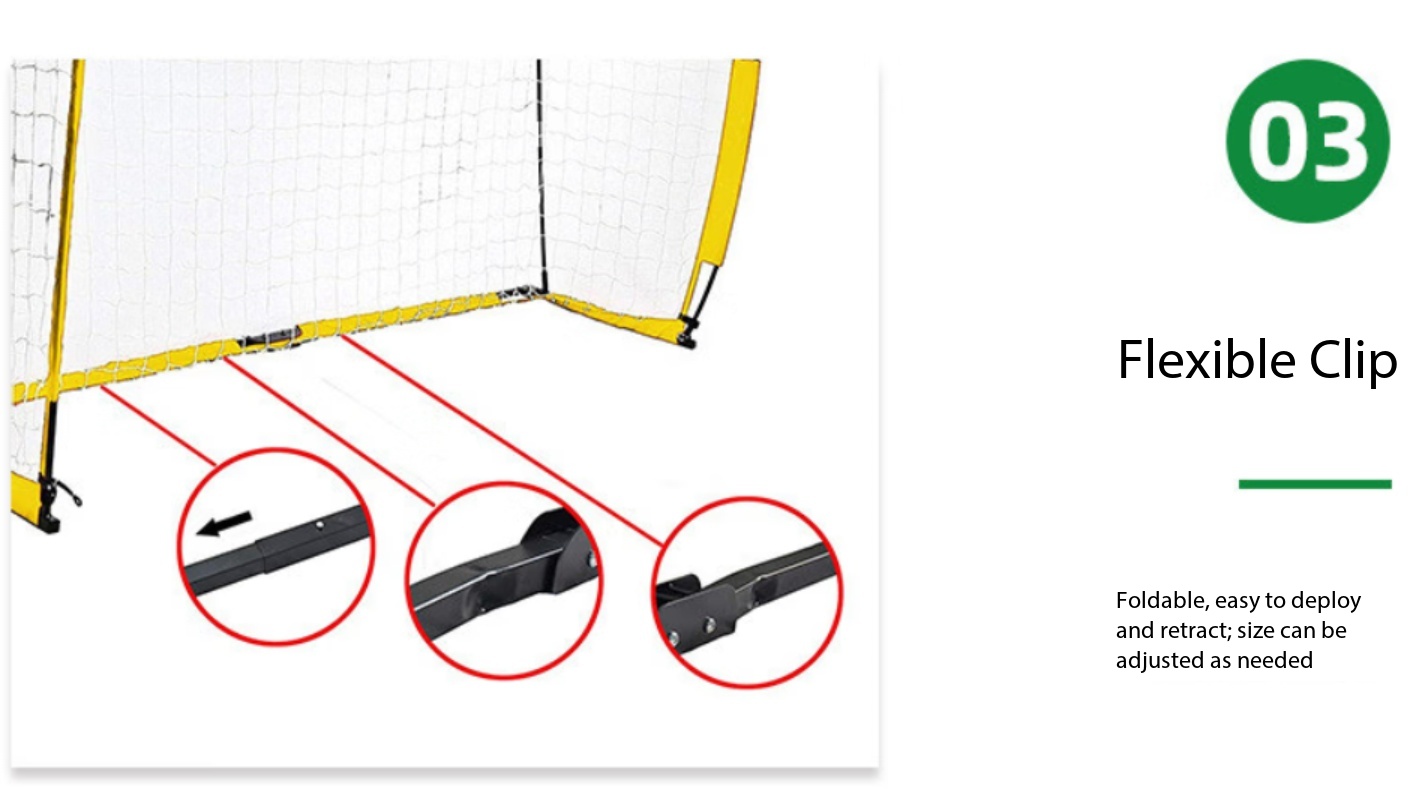 Heavy Equipment Youtube - Gawang Sepak Bola Lipat Portabel 5×2