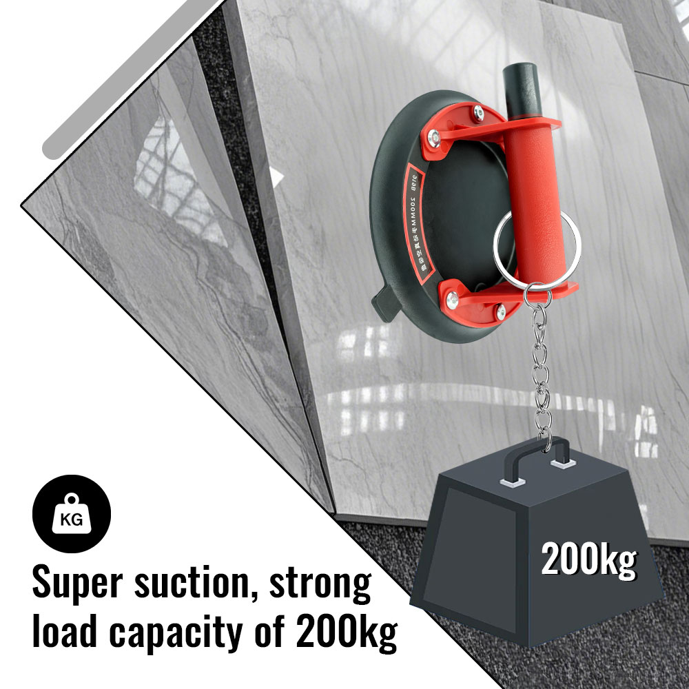 Vacuum Suction Cup Lifter - Alat Pengangkat Vakum 8 inci, Daya