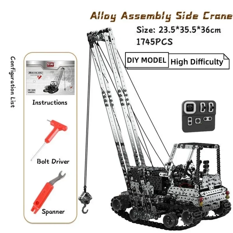Truk Derek RC Logam DIY, Derek - Heavy Equipment Vehicles ulasan dan harga