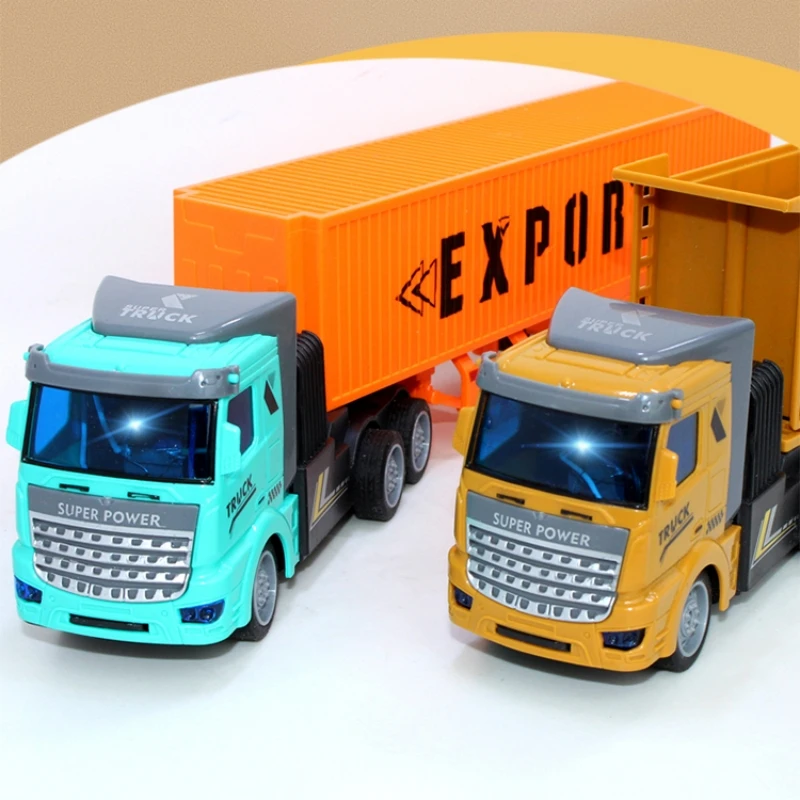 Truk Kontainer RC 1/48 Mainan  - Heavy Equipment Vehicles ulasan dan harga