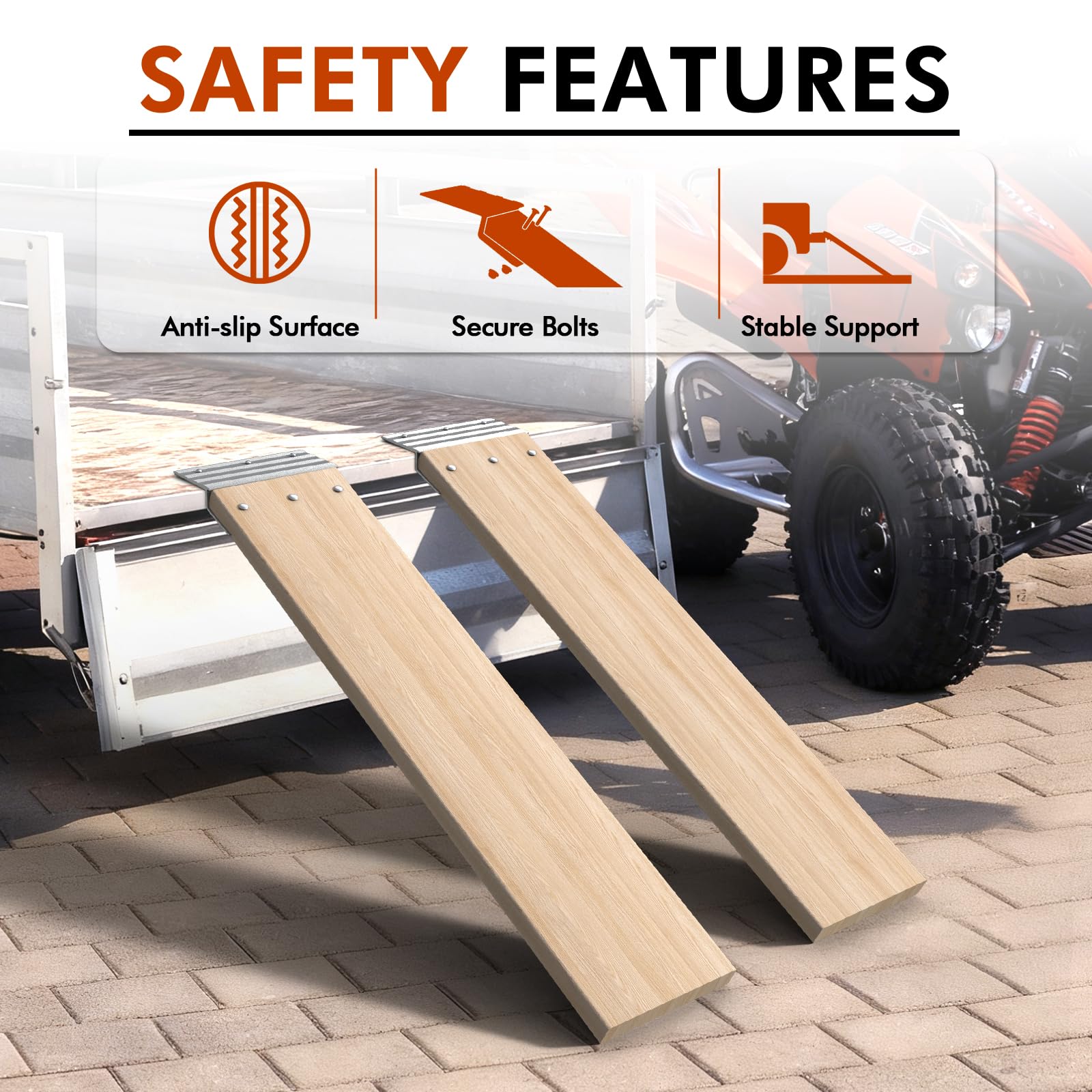 Kit Ramp Anti-Selip untuk Pera - Heavy Equipment Vehicles ulasan dan harga