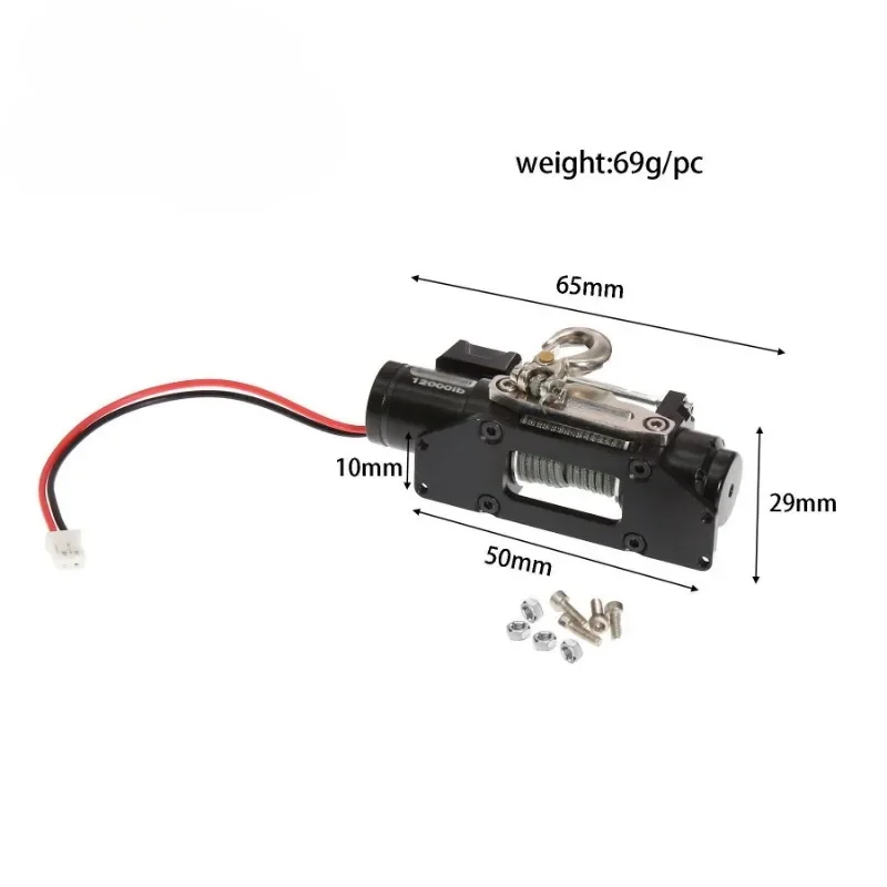 1/10 RC Crawler Metal Winch un - Heavy Equipment Vehicles ulasan dan harga