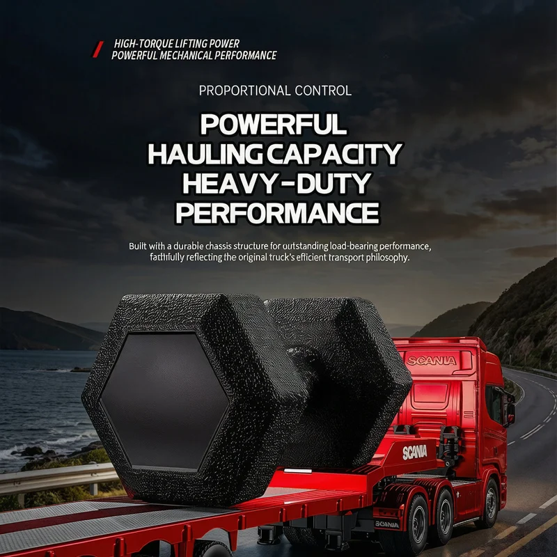 Truk Traktor RC HUINA 1302A 1: - Heavy Equipment Vehicles ulasan dan harga