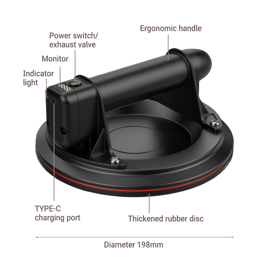 Alat Pengangkat Vakum Elektrik - Vacuum Suction Cup Lifter ulasan dan harga